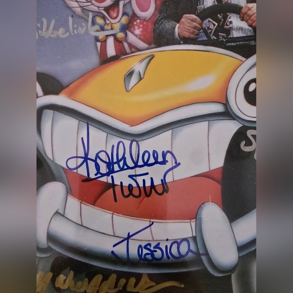 Signed Roger Rabbit Photo - Picture 2 of 5